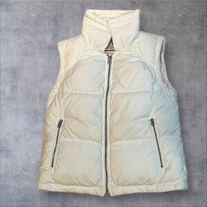 Vintage Juicy Couture Y2K White Puffer Vest Women’s Small S